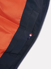 U.S. Polo Assn Blue U.S. Polo Assn. Mens Wide Baffle Gilet - Image 6 of 6