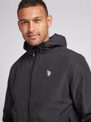 U.S. Polo Assn Black U.S. Polo Assn. Mens Fleece Lined Windbreaker - Image 2 of 12