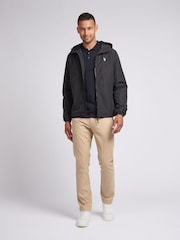 U.S. Polo Assn Black U.S. Polo Assn. Mens Fleece Lined Windbreaker - Image 3 of 12