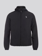 U.S. Polo Assn Black U.S. Polo Assn. Mens Fleece Lined Windbreaker - Image 7 of 12