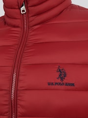 U.S. Polo Assn. Mens Lightweight Bound Quilted Jacket - Image 4 of 6
