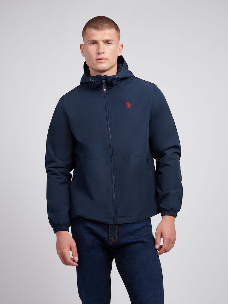 U.S. Polo Assn. Mens Fleece Lined Windbreaker - Image 1 of 12