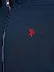 U.S. Polo Assn. Mens Fleece Lined Windbreaker - Image 10 of 12
