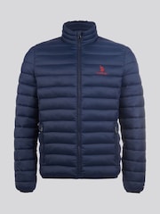 U.S. Polo Assn. Mens Lightweight Bound Quilted Jacket - Image 8 of 11