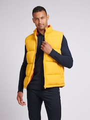U.S. Polo Assn Yellow U.S. Polo Assn. Mens Wide Baffle Gilet - Image 1 of 6