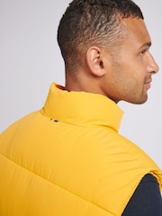 U.S. Polo Assn Yellow U.S. Polo Assn. Mens Wide Baffle Gilet - Image 6 of 6