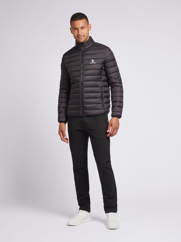 U.S. Polo Assn. Mens Lightweight Bound Quilted Jacket - Image 5 of 6