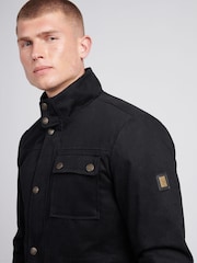 U.S. Polo Assn. Mens Wax Coated Patch Pocket 100% Cotton Jacket - Image 4 of 10