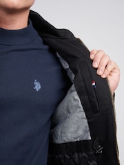 U.S. Polo Assn. Mens Wax Coated Patch Pocket 100% Cotton Jacket - Image 5 of 10