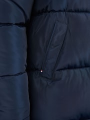U.S. Polo Assn. Mens Classic Longline Puffer Jacket - Image 11 of 11