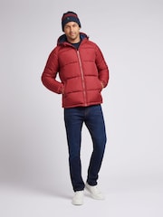 U.S. Polo Assn. Mens Ripstop Hooded Puffer Jacket - Image 2 of 5
