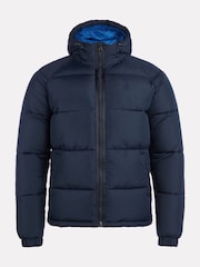 U.S. Polo Assn. Mens Ripstop Hooded Puffer Jacket - Image 6 of 11