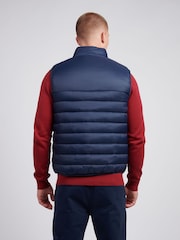 U.S. Polo Assn. Mens Panelled Quilted Gilet - Image 4 of 9