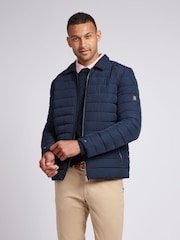 U.S. Polo Assn. Mens Lightweight Quilted Collared Jacket - Image 1 of 11