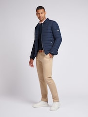 U.S. Polo Assn. Mens Lightweight Quilted Collared Jacket - Image 3 of 11