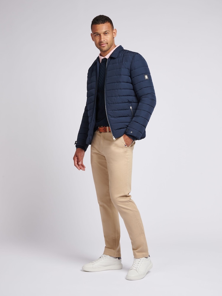 U.S. Polo Assn. Pánská lehká prošívaná bunda s límečkem - Image 3 of 11