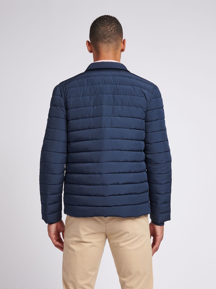 U.S. Polo Assn. Pánská lehká prošívaná bunda s límečkem - Image 4 of 11