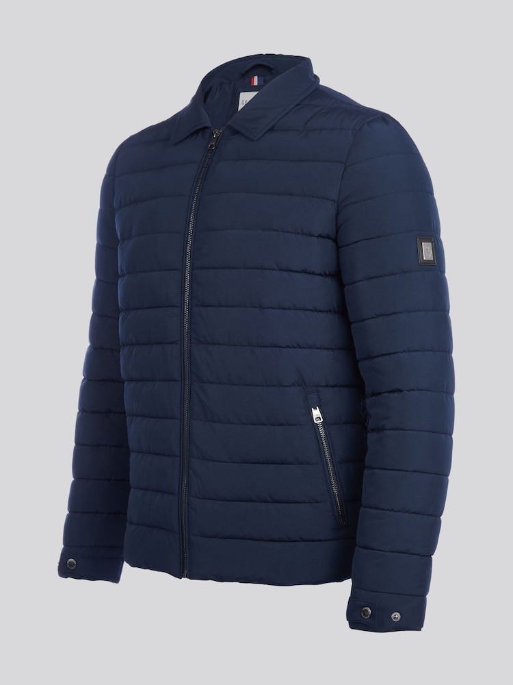 U.S. Polo Assn. Pánská lehká prošívaná bunda s límečkem - Image 8 of 11