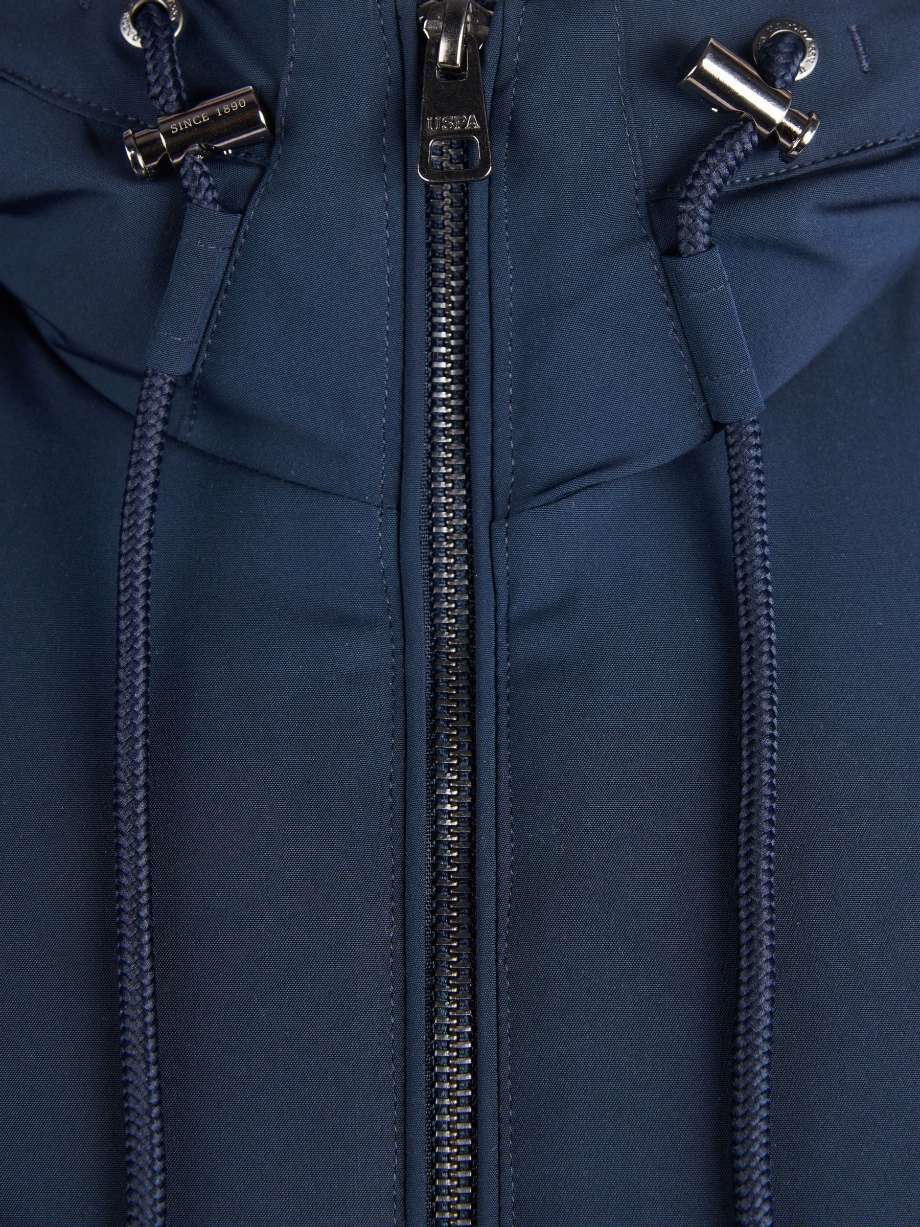 Buy U.S. Polo Assn. Blue Mens Smart Parka Jacket from the Next UK online shop