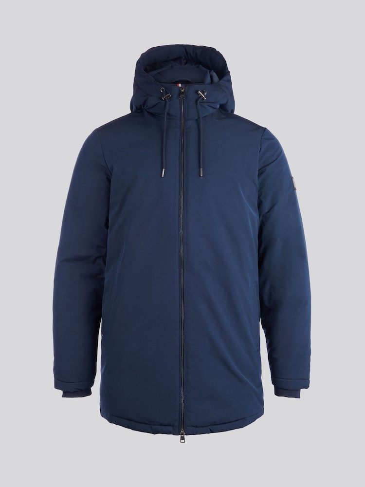 U.S. Polo Assn. Blue Mens Smart Parka Jacket - Image 7 of 10