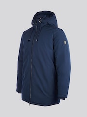 U.S. Polo Assn. Blue Mens Smart Parka Jacket - Image 8 of 10