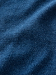 Indigo Blue 100% Cotton T-Shirt - Image 7 of 7