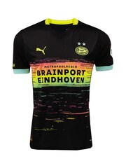 Puma Black Kids PSV Away Shirt 2024-25 - Image 2 of 3