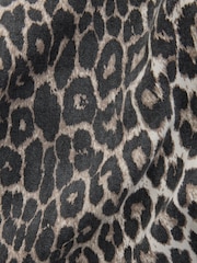 Leopard Print 100% Cotton Wide Leg Jeans - Image 10 of 10