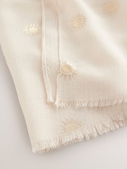 Gold Foil Sun Lightweight Scarf - Image 3 of 4