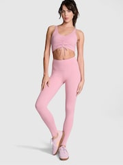 Victoria's Secret PINK Cameo Pink Relay Cinch Leggings - Image 1 of 3