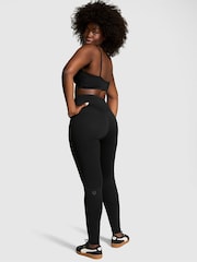 Victoria's Secret PINK Black Relay Cinch Leggings - Image 2 of 3