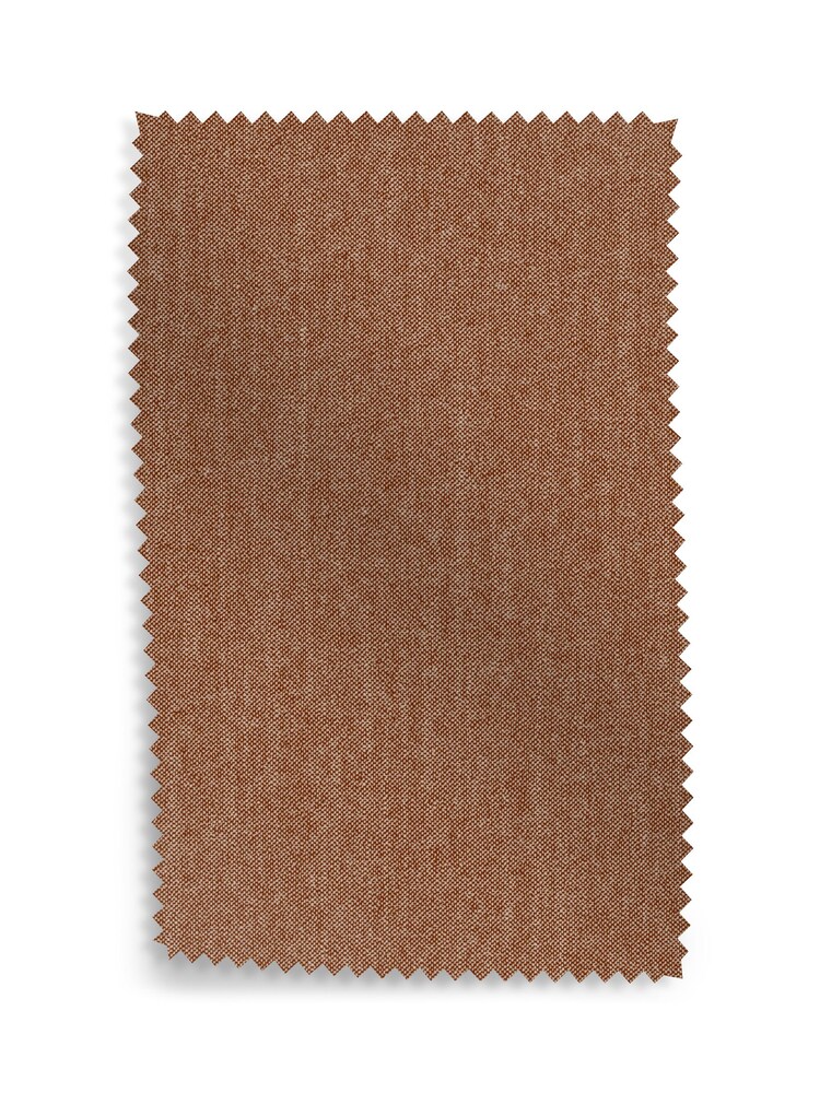 Laura Ashley Rust Orange Kinsham Upholstery Swatch - Image 1 of 1
