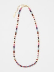 FatFace Multi Stone Necklace - Image 1 of 2
