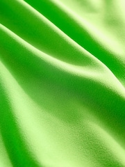 Green Sleeveless Solid Jersey Dress - Image 2 of 3