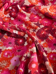 Print Sleeveless All Over Printed Jersey 100% Cotton Dress - Image 2 of 5