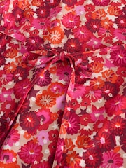 Print Sleeveless All Over Printed Jersey 100% Cotton Dress - Image 3 of 5