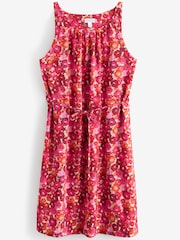 Print Sleeveless All Over Printed Jersey 100% Cotton Dress - Image 5 of 5