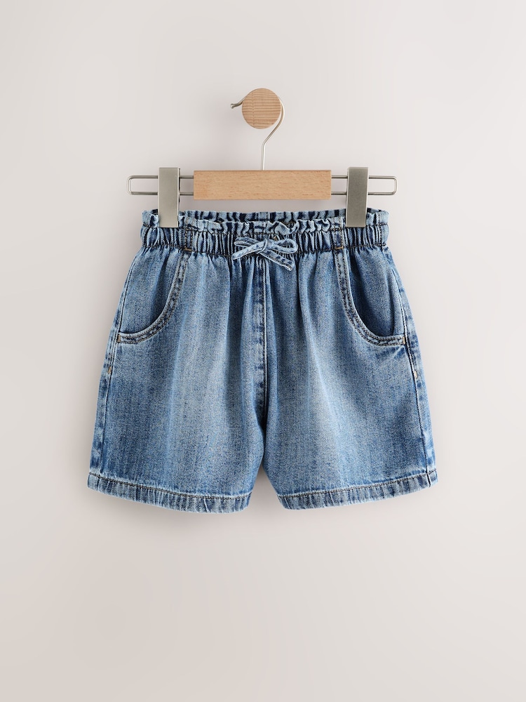 Mittelblau - 100% Cotton Denim Skort (3-16yrs) - Bild 1 von 4