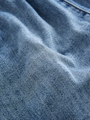 Mittelblau - 100% Cotton Denim Skort (3-16yrs) - Bild 3 von 4