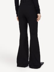 Joseph Black Tafira Gabardine Flare Trousers - Image 2 of 4