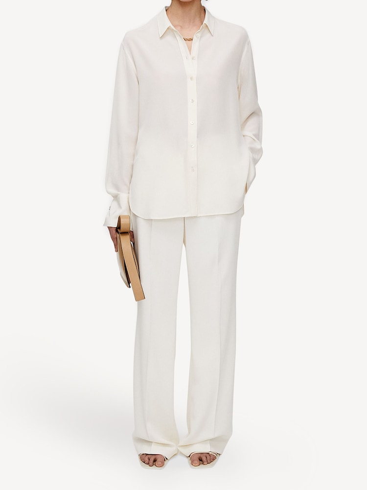 Joseph Ivory Joe Silk Blouse - Image 1 of 4