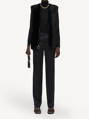 Joseph Black Cashmere High Neck Jumper - Image 3 of 6