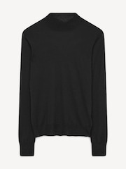 Joseph Black Cashmere High Neck Jumper - Image 6 of 6