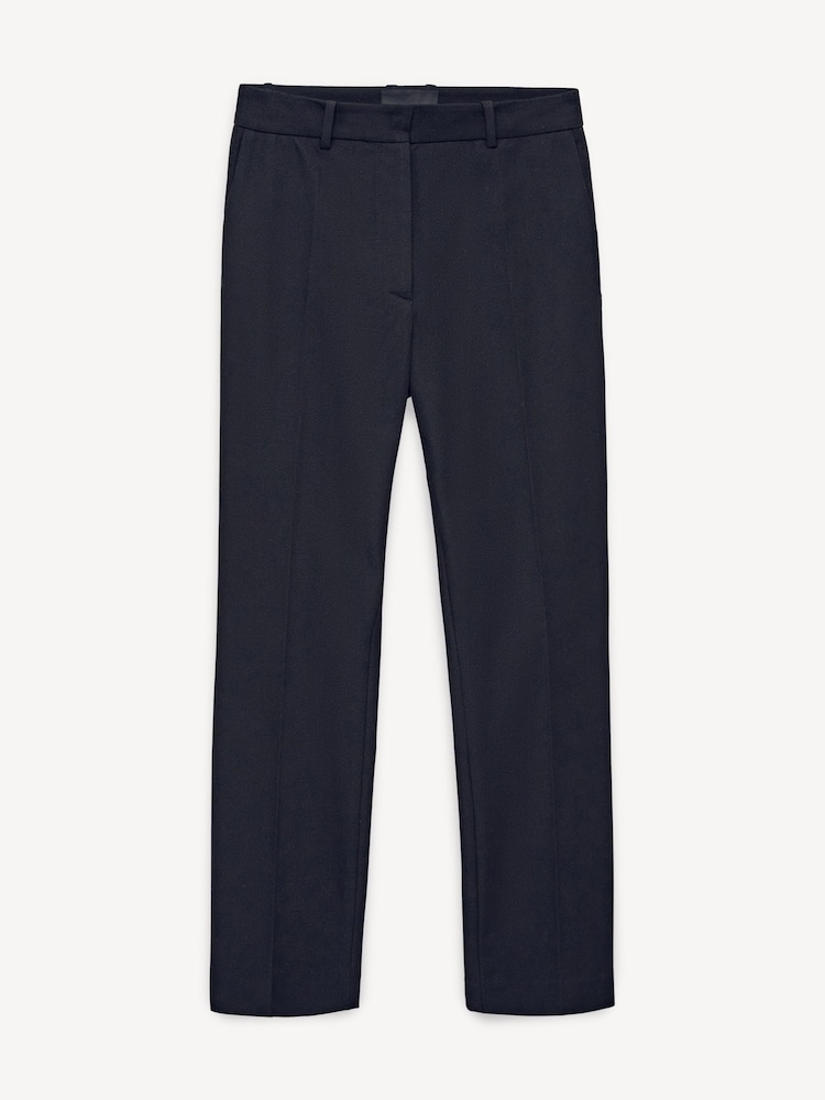 Joseph Blue Coleman Slim Gabardine Stretch Trousers - Image 5 of 5