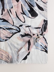 Pastel Floral Lightweight Scarf - Image 6 of 6