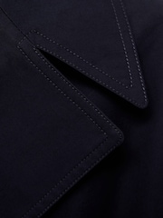 Mango Black Double-Breasted Trench Coat - Image 6 of 6