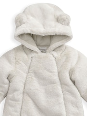 Buzo gris de piel sintética de Mamas & Papas - Imagen 3 de 3
