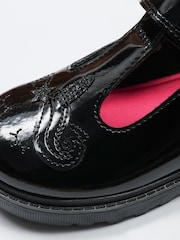 Toezone Girls Elevate School With Ellie Unicorn Black Shoes - Image 4 of 5