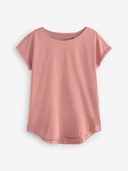 Pink Cap Sleeve 100% Cotton T-Shirts 3 Pack - Image 8 of 11