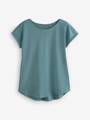 Pink Cap Sleeve 100% Cotton T-Shirts 3 Pack - Image 9 of 11